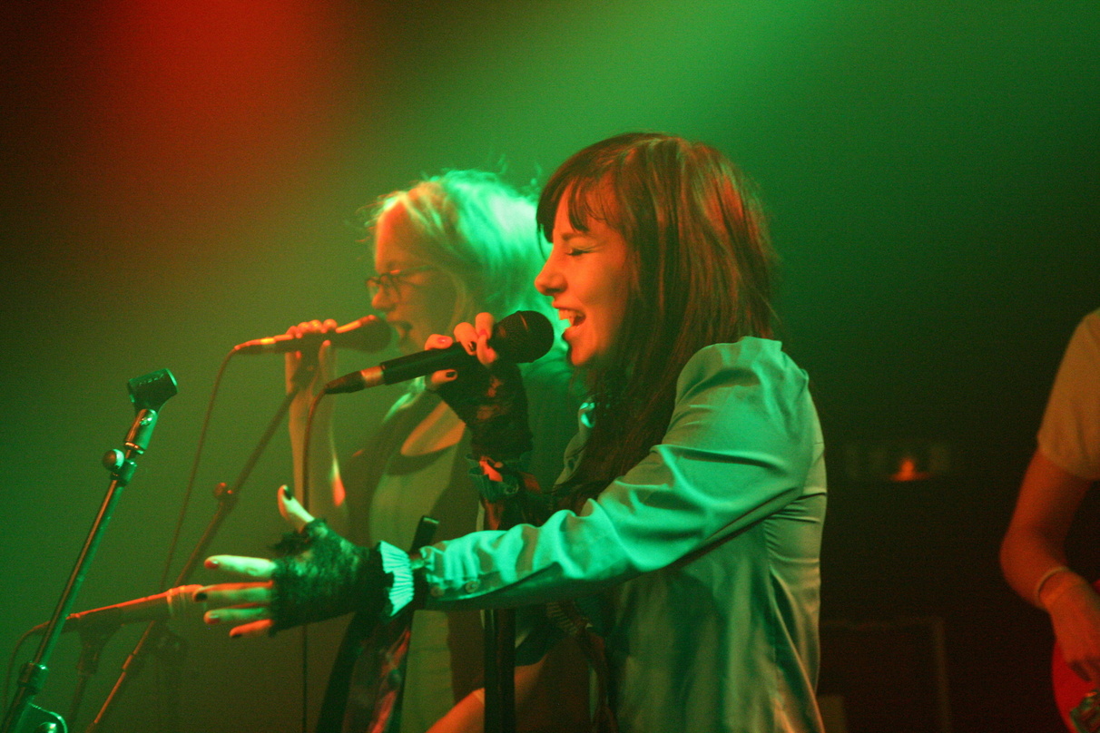 Singt bei der Popkomm-Reception in Brighton: der estländische Star Iiris