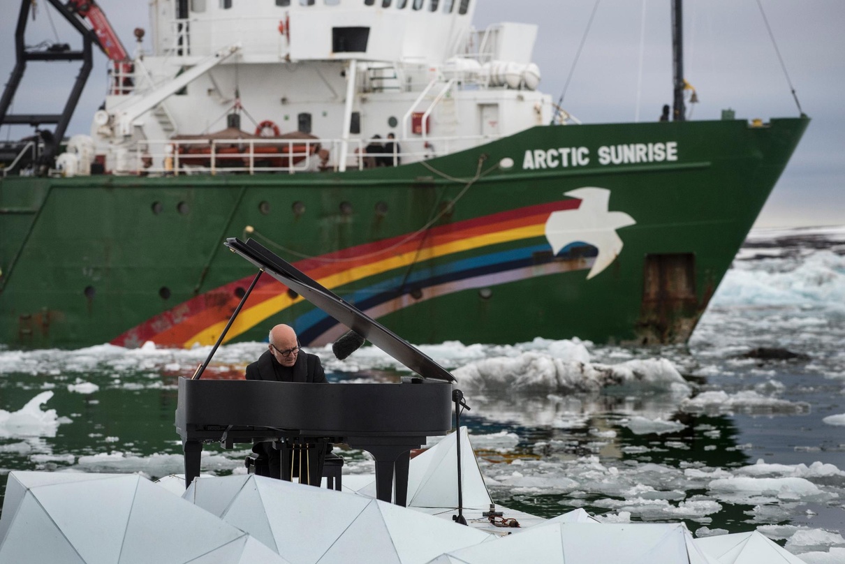 Spielte mitten in der Arktis: Ludovico Einaudi