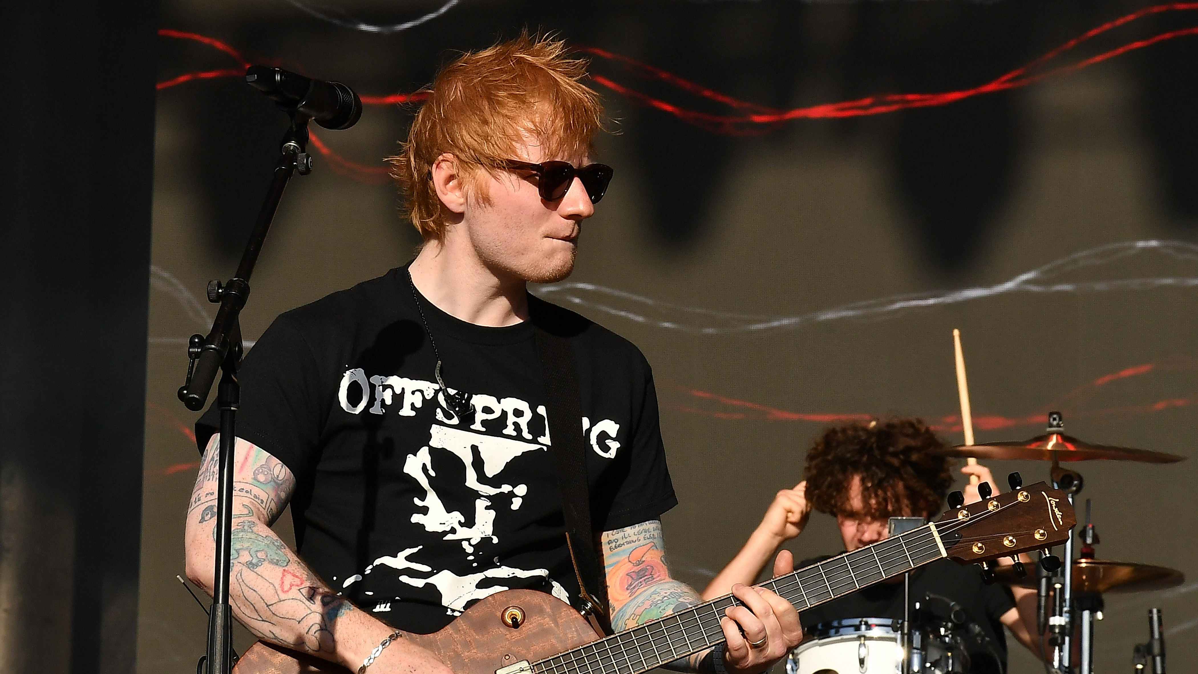Geht zum siebten Mal als meistgespielter Act Großbritanniens hervor: Ed Sheeran.