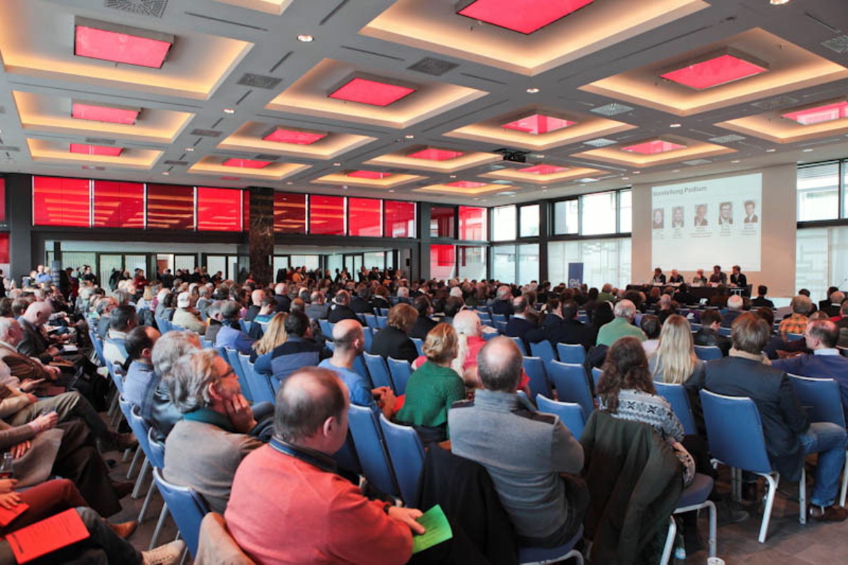 Bei der Versammlung in Berlin: die GVL-Berechtigten im Hotel Intercontinental Berlin