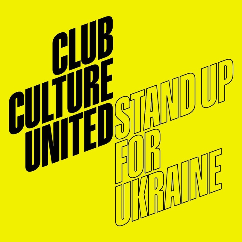 Ruft zur Solidarität mit der Ukraine auf: eine Aktion der Clubcommission Berlin