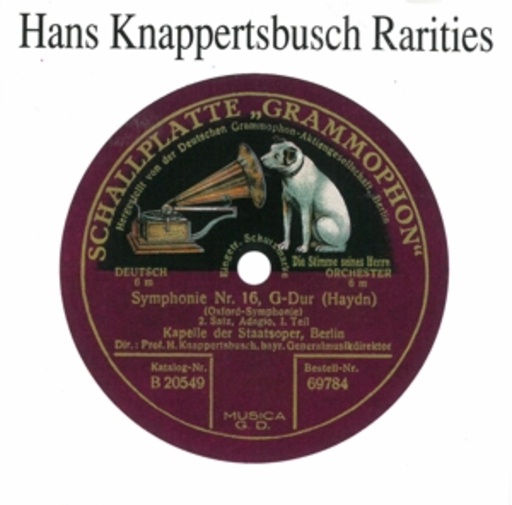 Hans Knappertsbusch – Raritäten