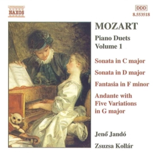 Jenö Jandó/Zsuzsa Kollár – Piano Duets/Sonata In C Major/Sonata In D Major/Fantasia In F Minor