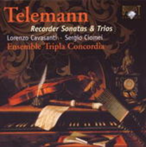 Ensemble Tripla Concordia/L: Cavasanti – Recorder Sonatas And Trios