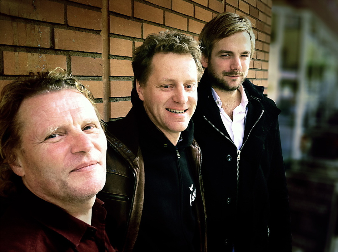 Schwedische Festivalpartner (v.l.n.r.): Gunnar Lagerman (Hultsfredsfestival), Folkert Koopmans (FKP Scorpio) und Tomas Jernberg (Getaway Rock Festival)