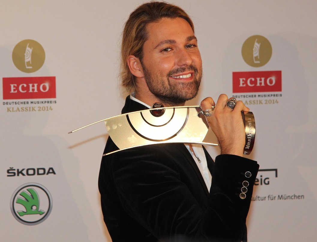 Freut sich auf die Zusammenarbeit mit "kompetenten und erfahrenen Partnern für die Crossover-Konzerte außerhalb von Deutschland, Österreich und der Schweiz": David Garrett, hier beim Echo ...