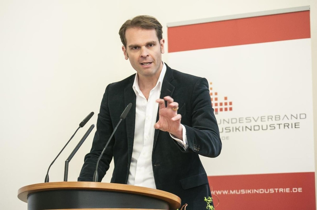 Was bei Olympia geht, geht auch bei der Kulturkonferenz: Vorstandschef Florian Drücke, hier bei der Kulturkonferenz 2019, verlegt den Branchentreff des BVMI ins kommende Jahr
