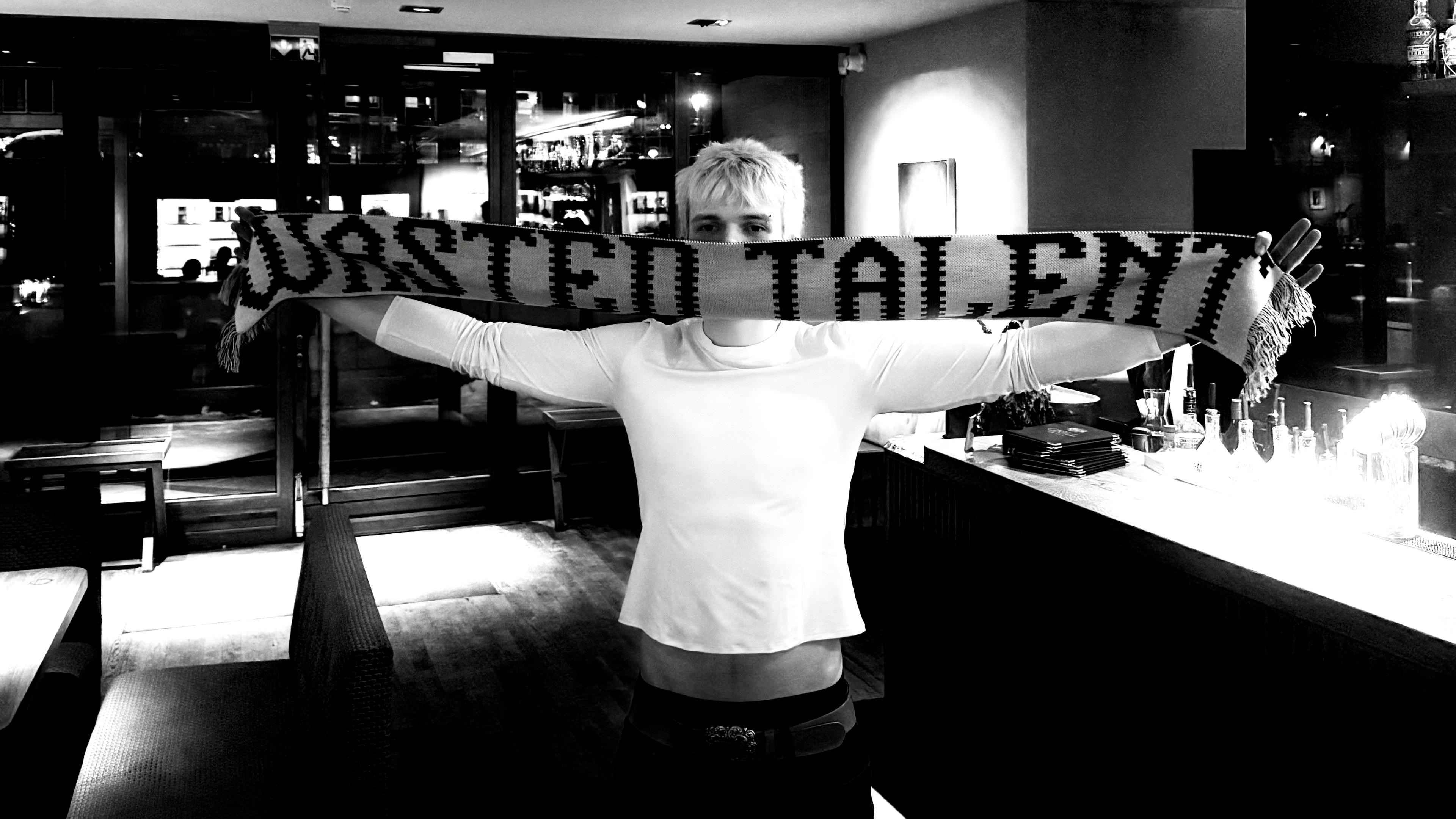 Im Berliner Restaurant Grill Royal: Mu Lean.