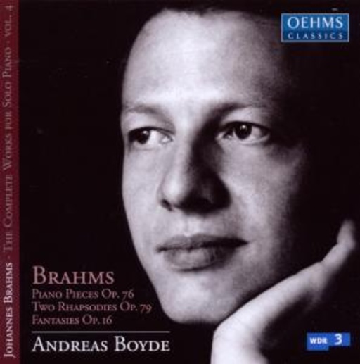 Andreas Boyde – Brahms: Sämtliche Klavierstücke