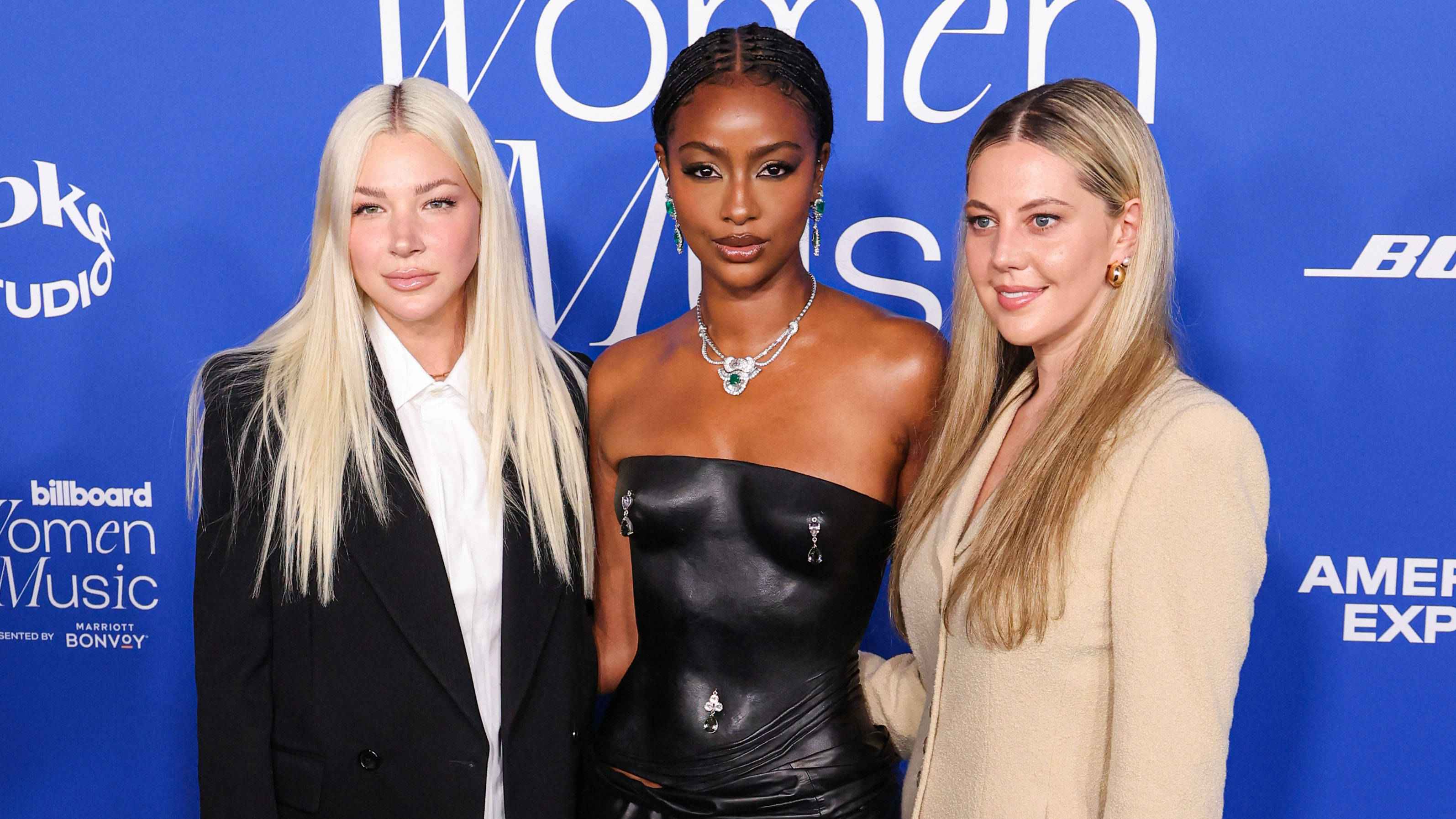 Gründeten Stem im Jahr 2015: die beiden CEOs Kristin Graziani (links) und Milana Rabkin Lewis (rechts), hier beim "Billboard Women In Music"-Event mit der Künstlerin Justine Skye.