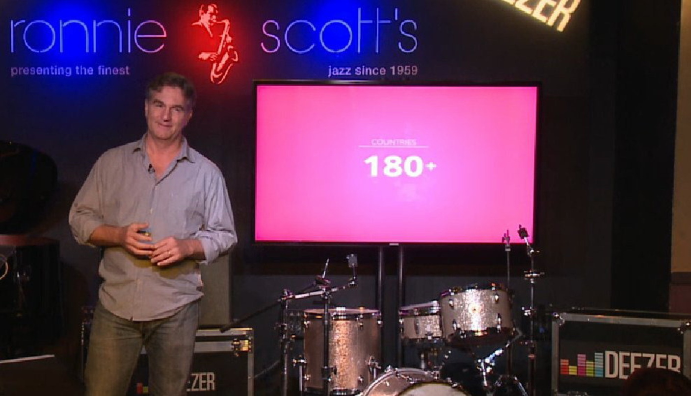 Sprach im November 2013 von zwölf Millionen aktiven Nutzern und fünf Millionen zahlenden Kunden in mehr als 180 Nationen: Deezer-Boss Axel Dauchez