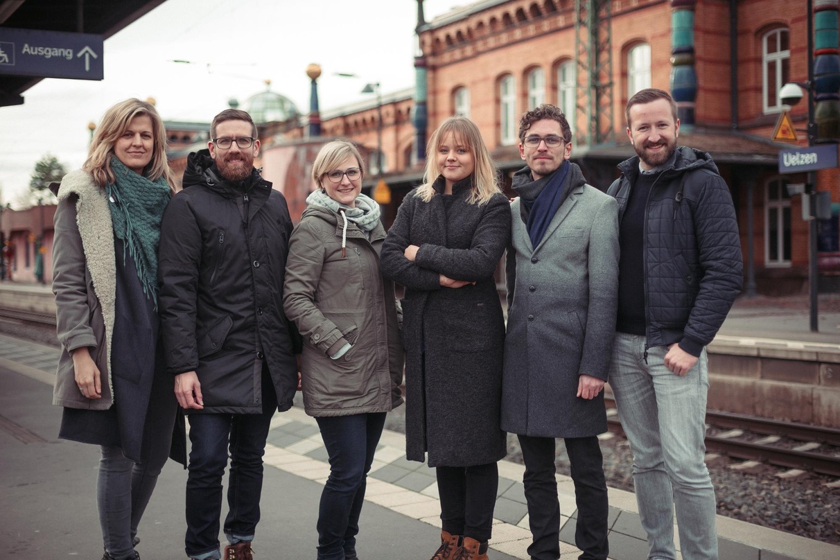Bei der ersten trainsome session (von links): Bettina Dorn (Director Brand Partnership Central Europe Warner Music), Michael Birnstock (Leiter Kooperationen Deutsche Bahn AG), Carina Hofma...