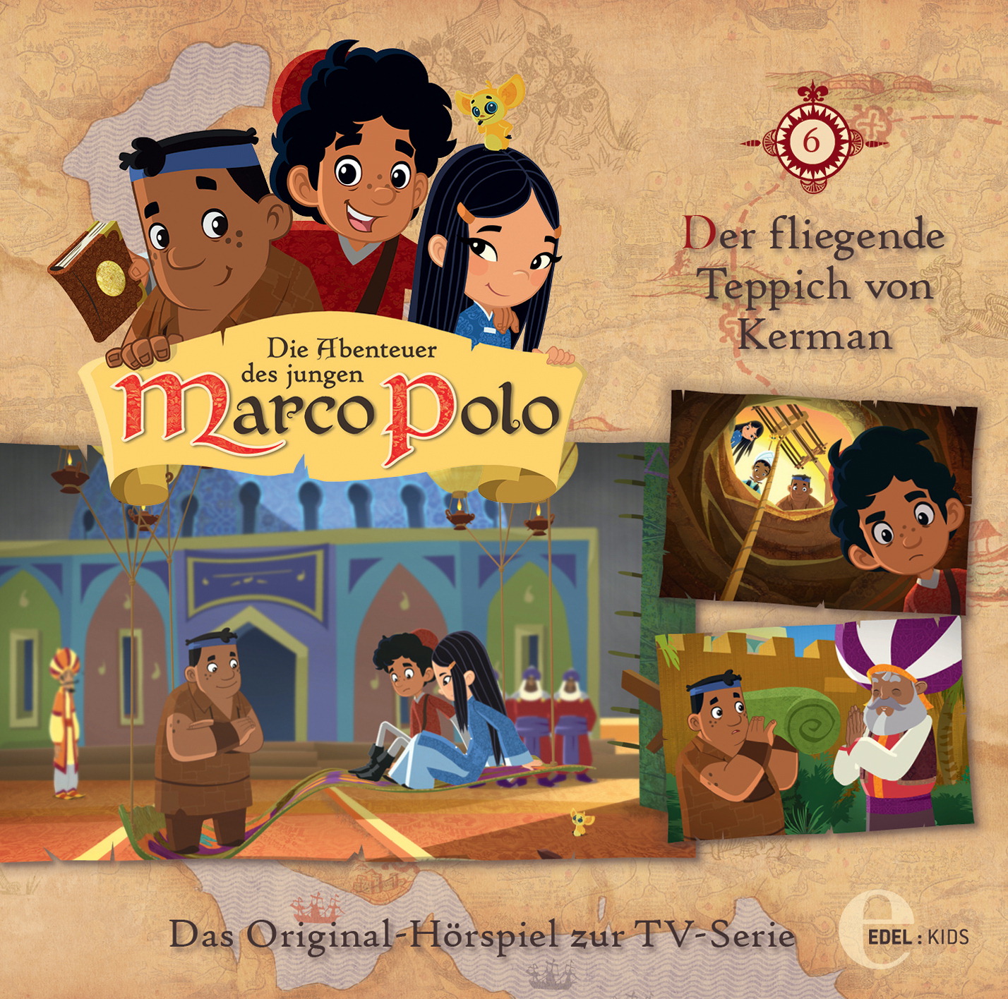 Diverse – Die Abenteuer des jungen Marco Polo (6) - Der fliegende Teppich von Kerman