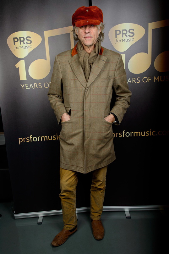 Mit dabei bei den Feierlichkeiten zum 100. Jubiläum der britischen PRS for Music in London: Bob Geldof