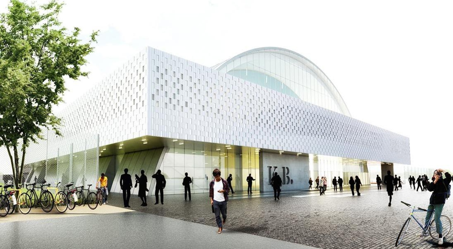 Soll nach einem Entwurf von Christensen & Co. neu aufgebaut werden: Die K.B. Hallen