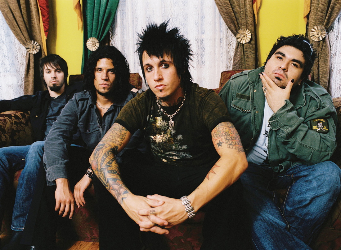 Im April viermal in Deutschland: Papa Roach