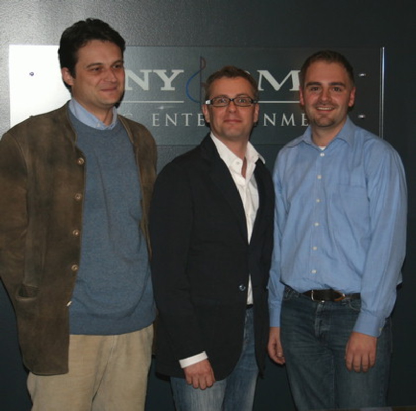 Neue Partner (v.l.n.r.): Alexander Sackel (MusikVonHier.at), Horst Unterholzner und Georg Huber