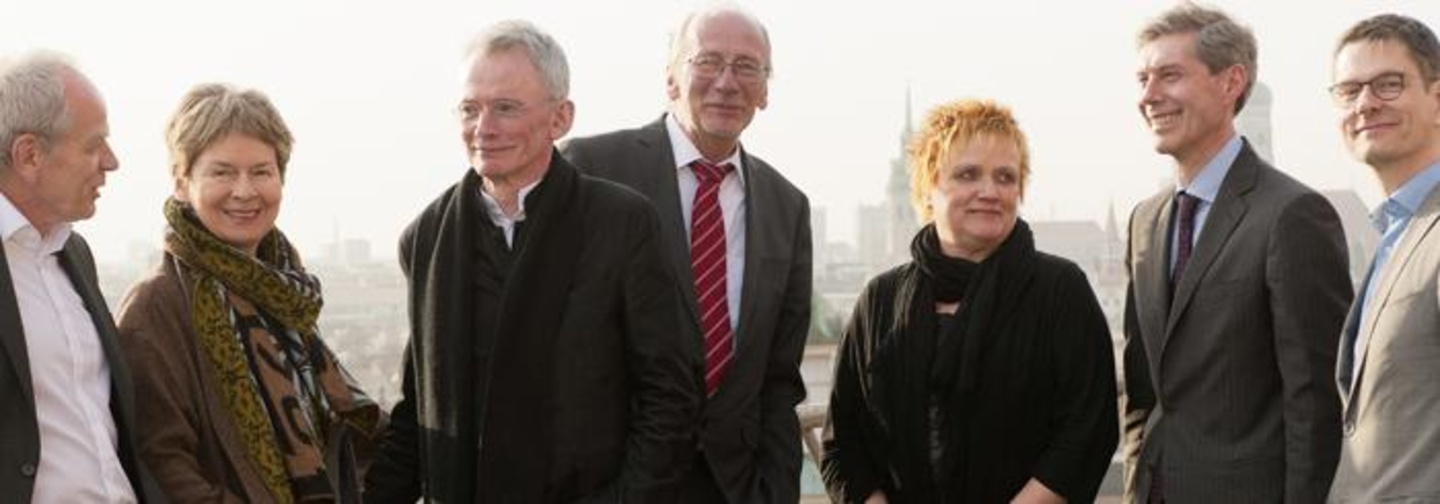 Freuen sich auf den "neuen" Gasteig (von links): Klaus Meisel und Susanne May (Münchner Volkshochschule), Paul Müller (Münchner Philharmoniker), Hans-Georg Küppers (Kulturreferat München),...