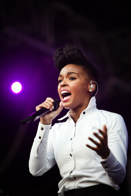 Eine der Attraktionen beim splash! 2011: Janelle Monáe