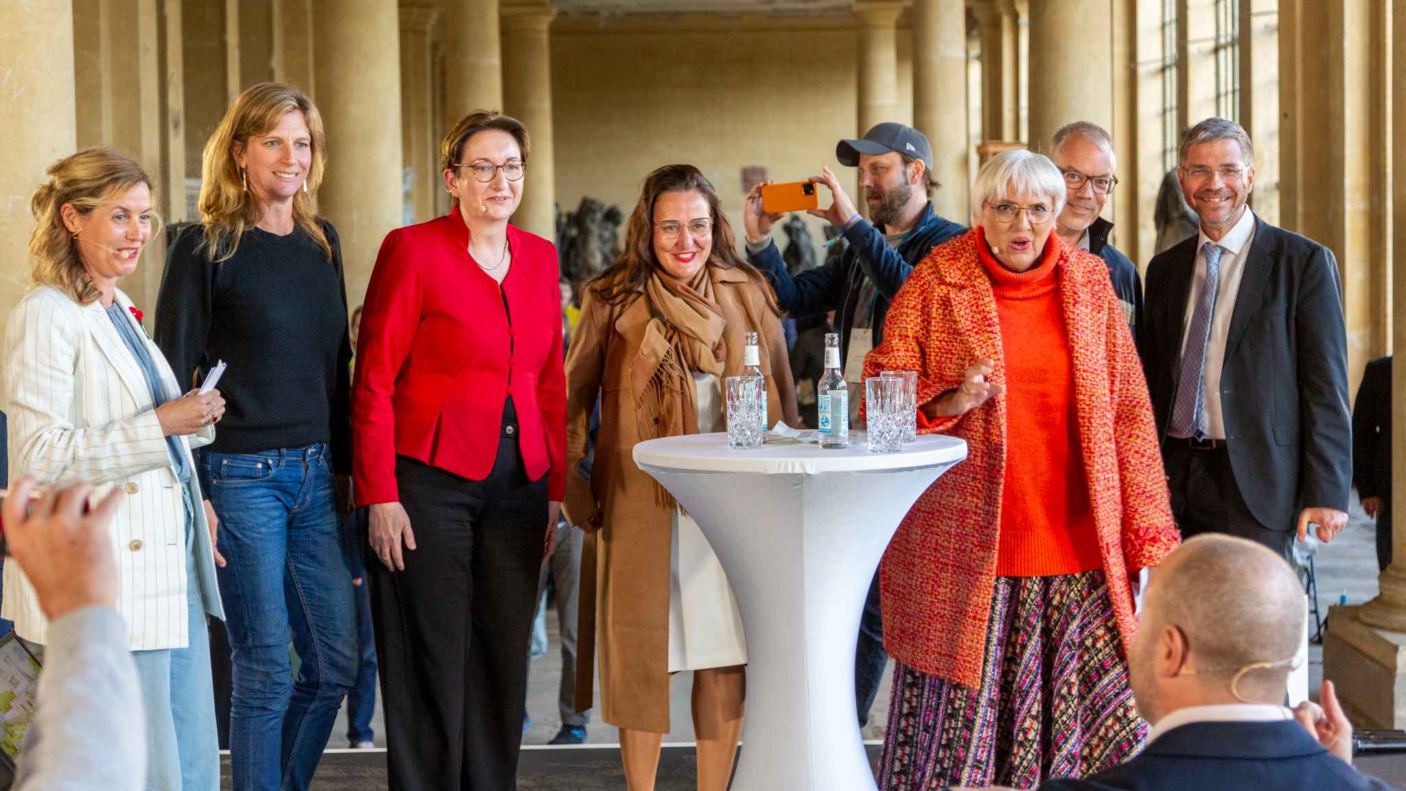Eröffnete das erste Green Culture Festival: ein politisches Soiree im Park Sanssouci.