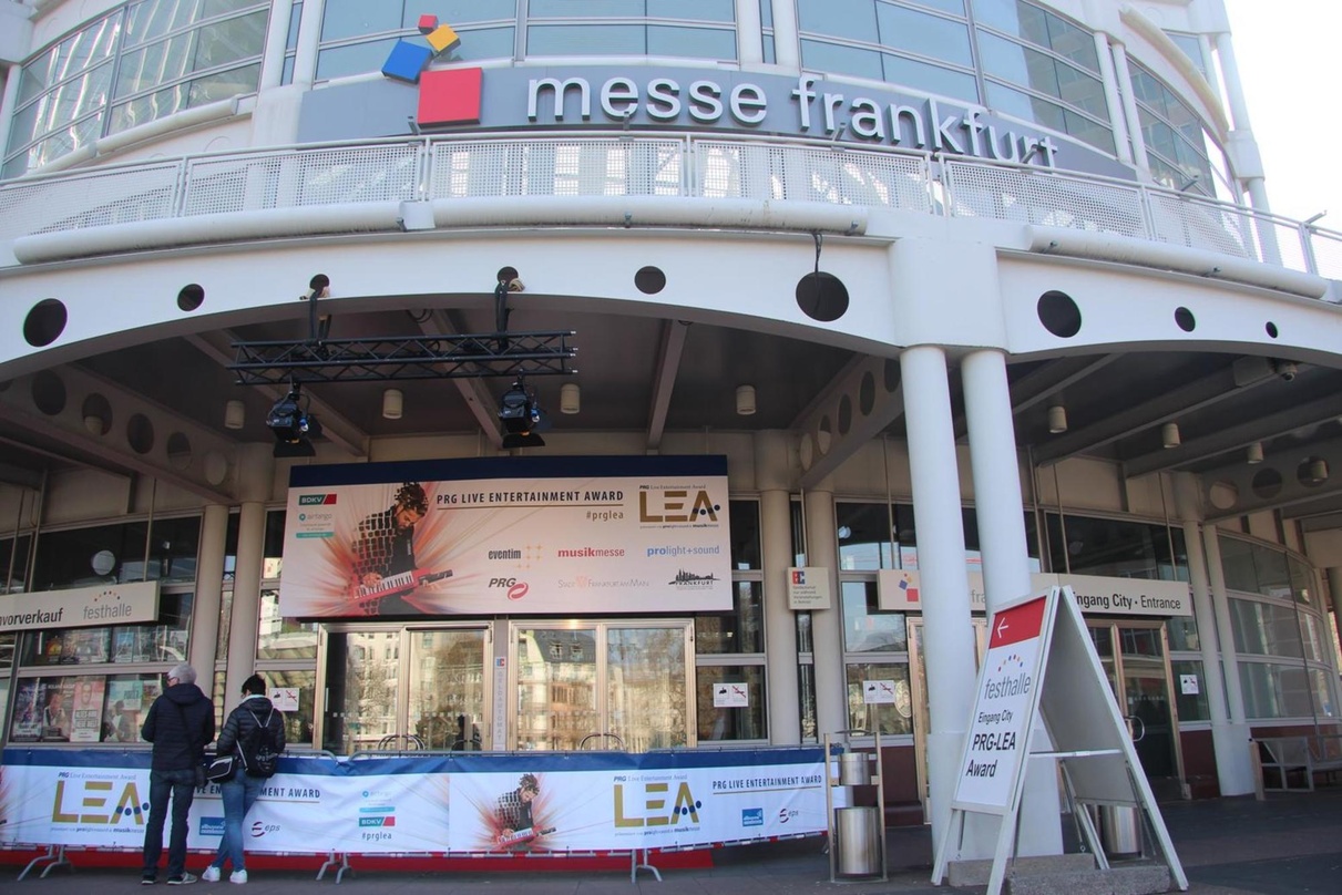 Hier steigt am 22. Juni wieder der LEA: die Festhalle Frankfurt