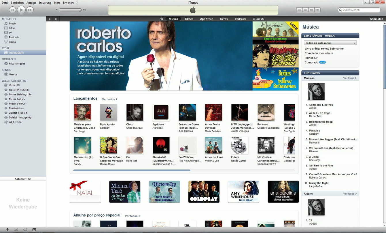 Jetzt auch in Mittel- und Südamerika präsent: Der iTunes Store aus dem Hause Apple