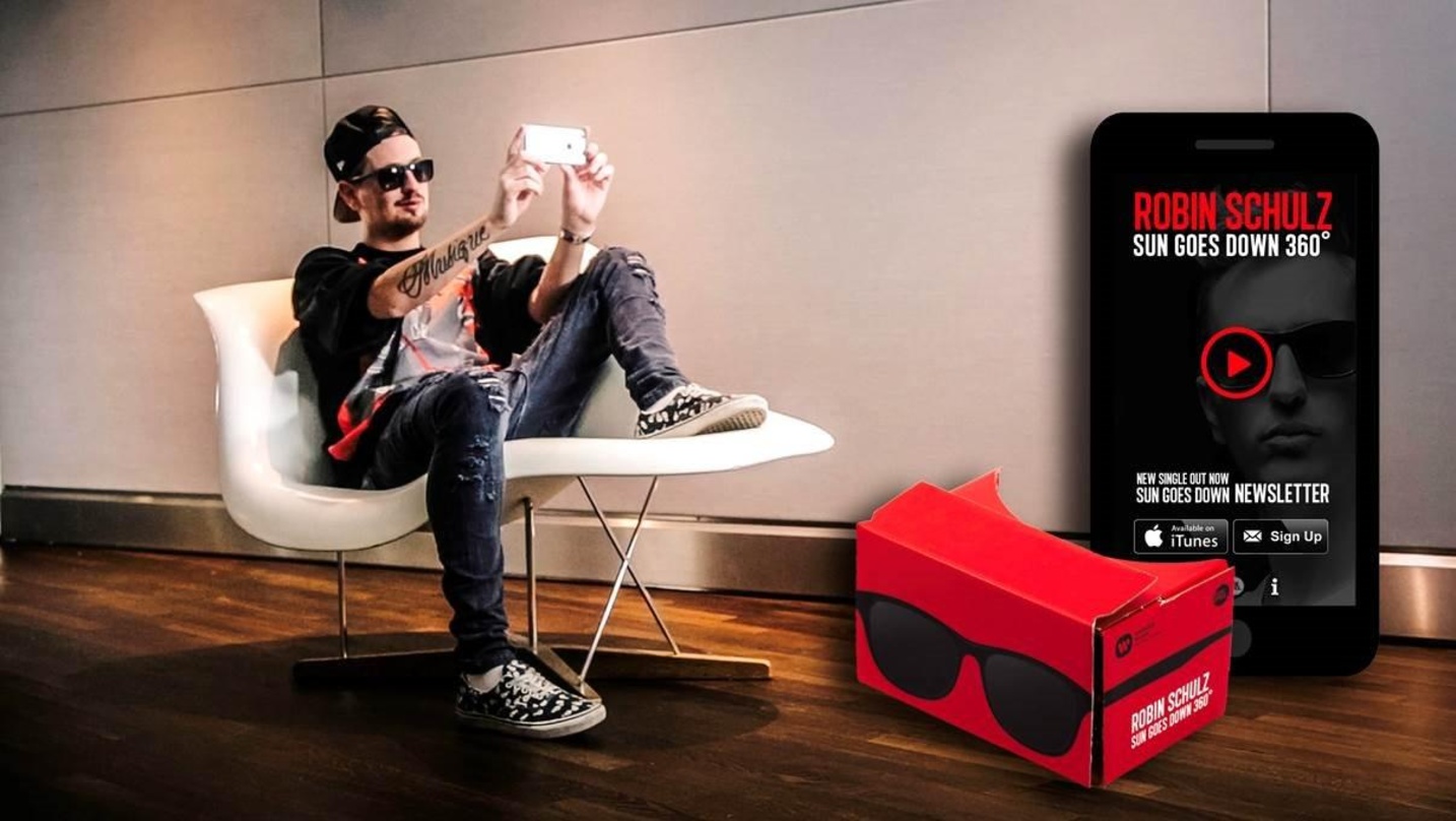 Nimmt seine Fans mit Hilfe von App, Smartphone und 3D-Box mit auf einen Trip durch "Sun Goes Down": Robin Schulz