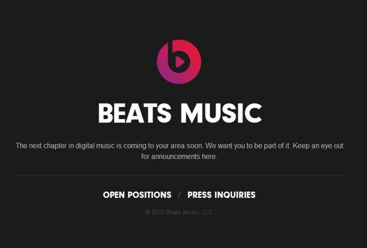 Soll zumindest in den USA bald verfügbar sein: Der aus MOG hervorgegangene Streamingdienst Beats Music