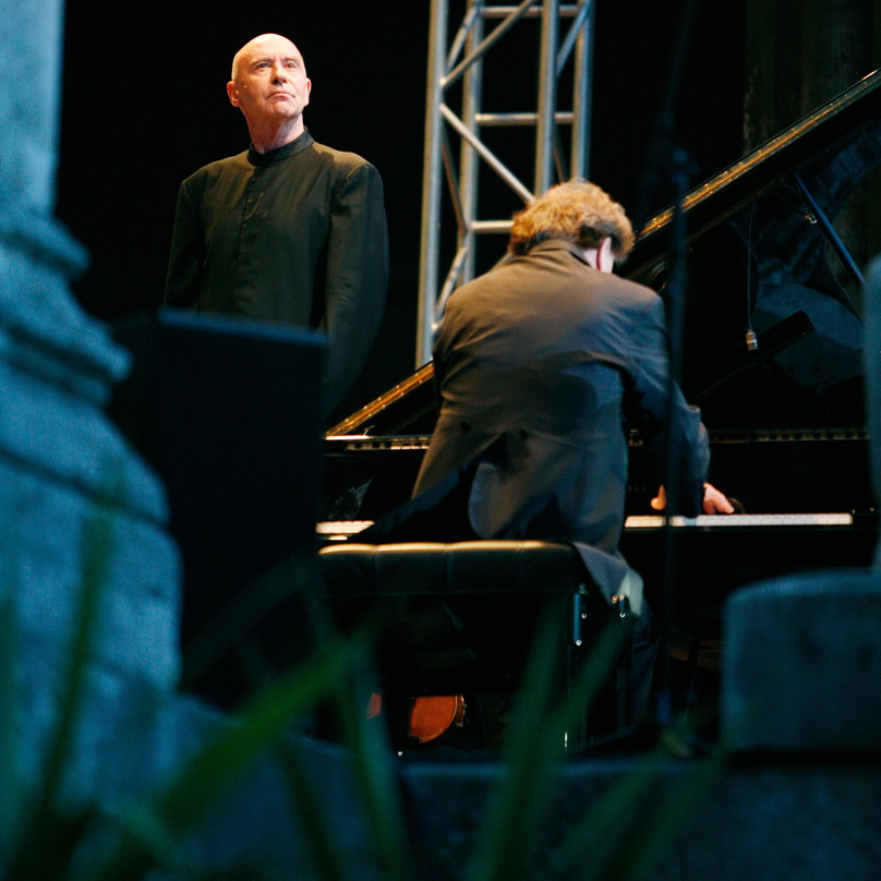 Begeisterten am ersten Abend: Dirigent Christoph Eschenbach und Rudolf Buchbinder am Piano