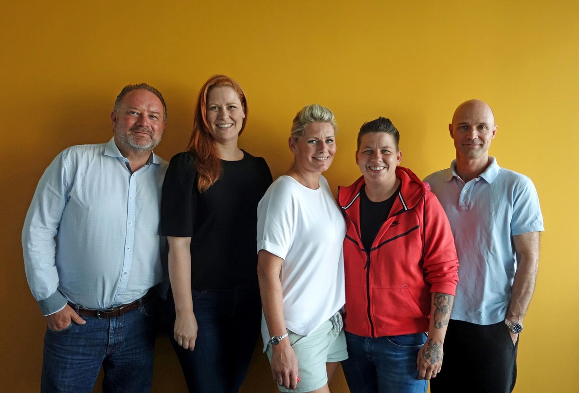 Neue Partner (von links): Holger Storm, Alexandra Ziem, Karolina Ott, Kerstin Ott und Patrick Strauch