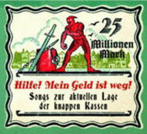 Hilfe! Mein Geld ist weg! – songs zur aktuellen Lage der knappen Kassen