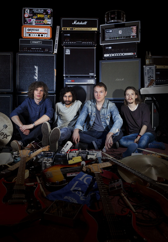 Runden die Cargo-Vertriebstagung mit einem Konzert ab: Die schwedischen Postrocker PG.Lost
