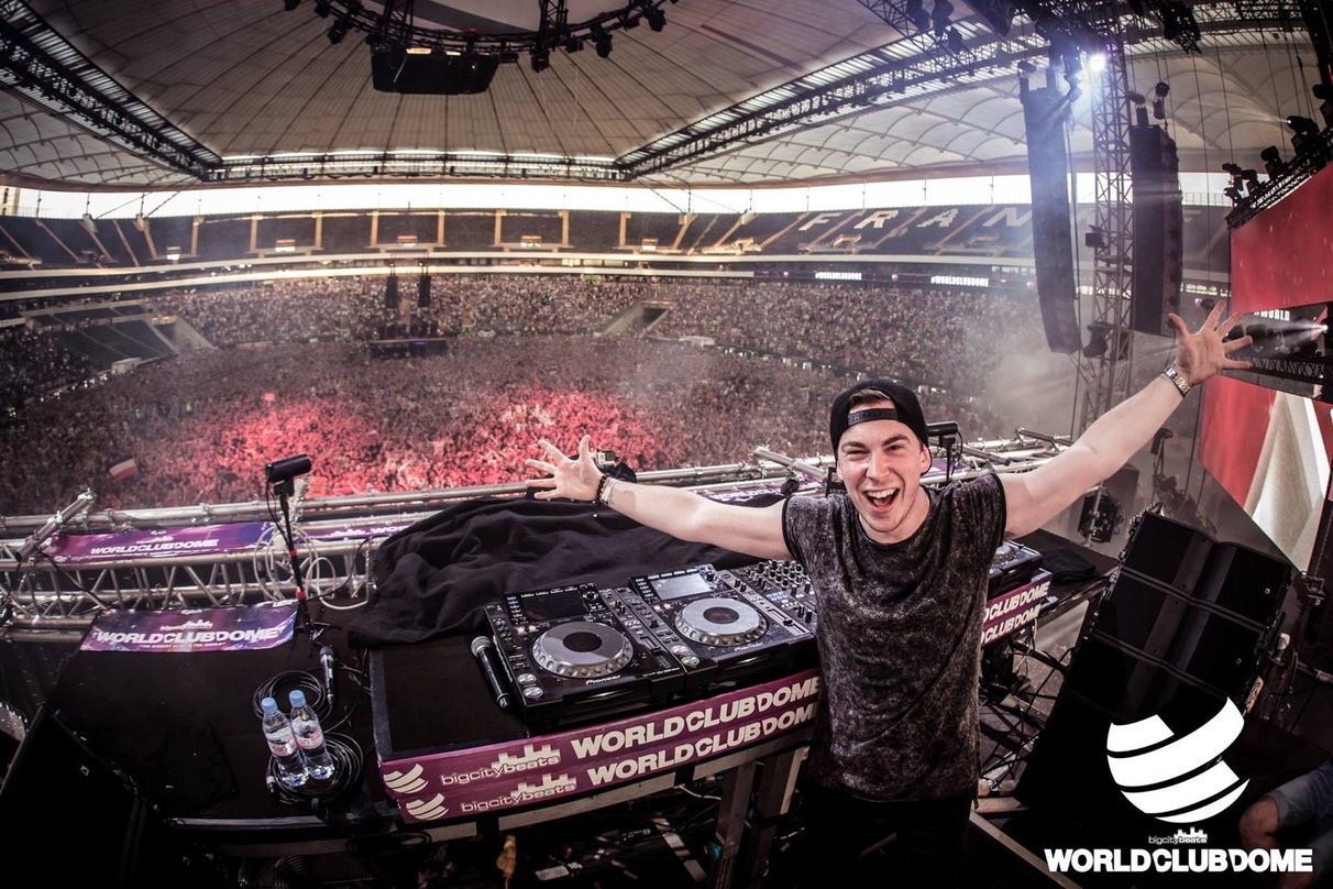 Legte in der Commerzbank-Arena auf: Hardwell beim BigCityBeats World Club Dome
