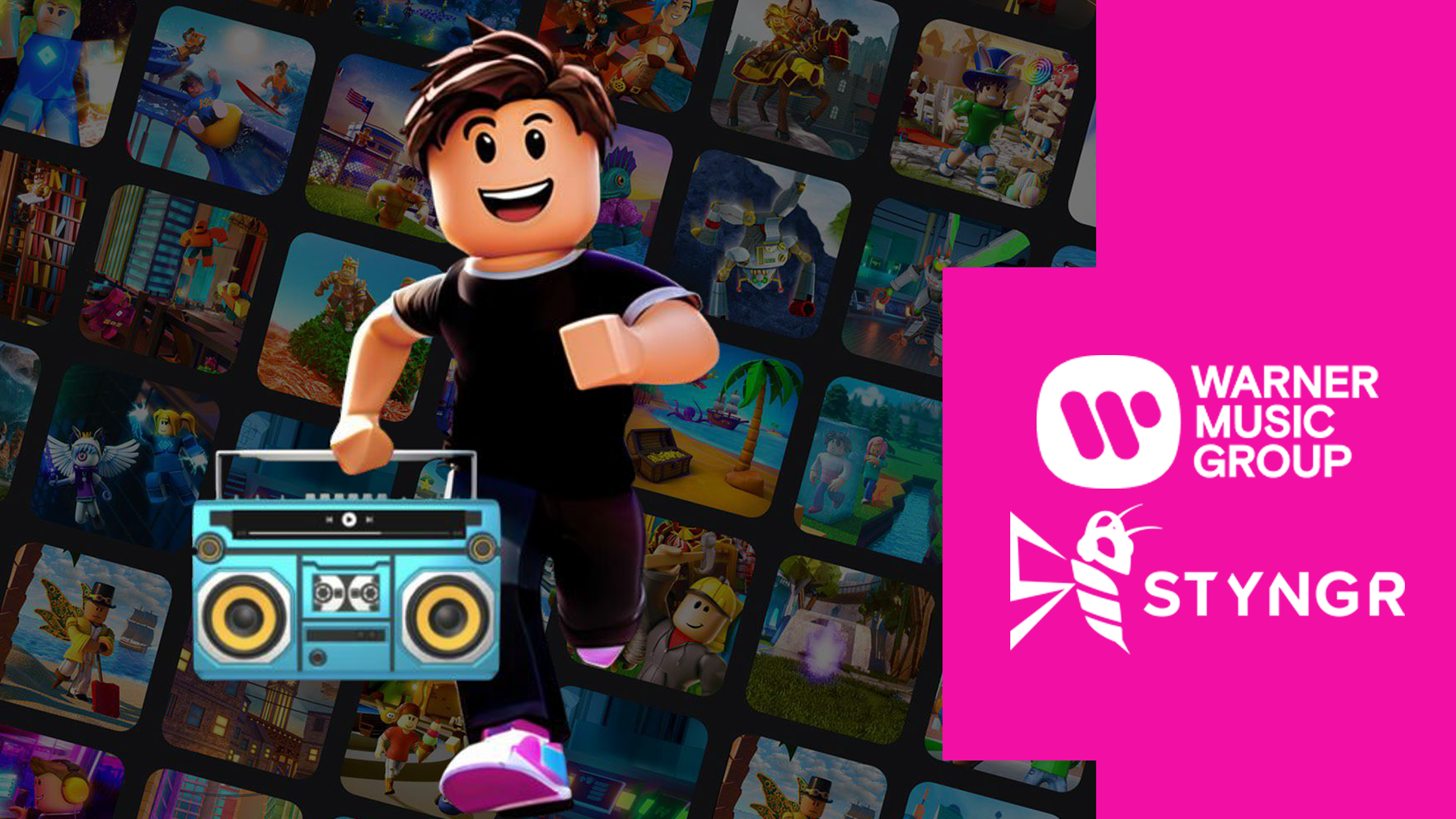 Arbeiten zur Integration von Musik in Videospielen zusammen: Warner Music und Styngr.