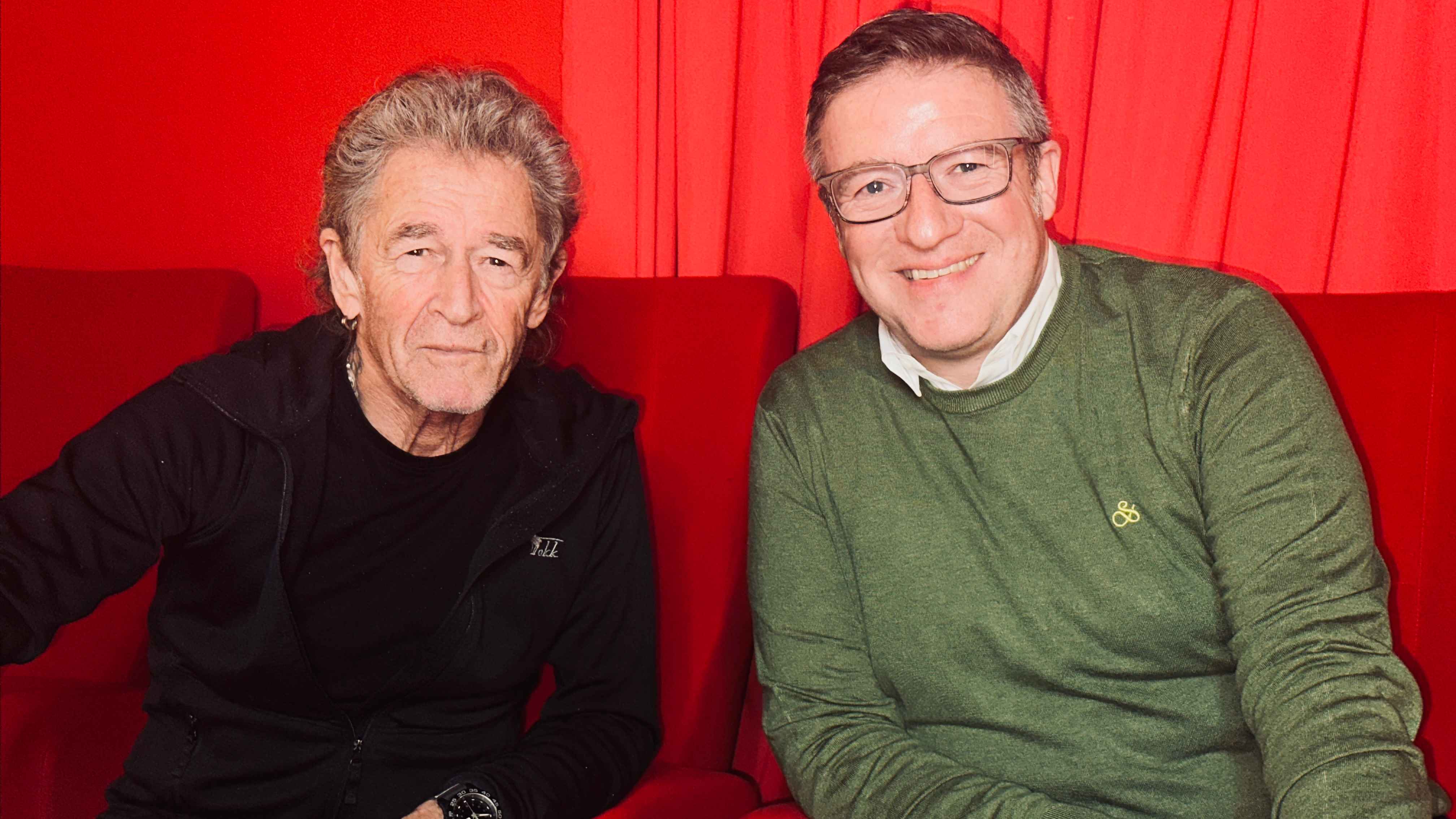 Werben für das neue Kindermusical "Anouk": Peter Maffay (links) und Christian Doll (C2 Concerts).