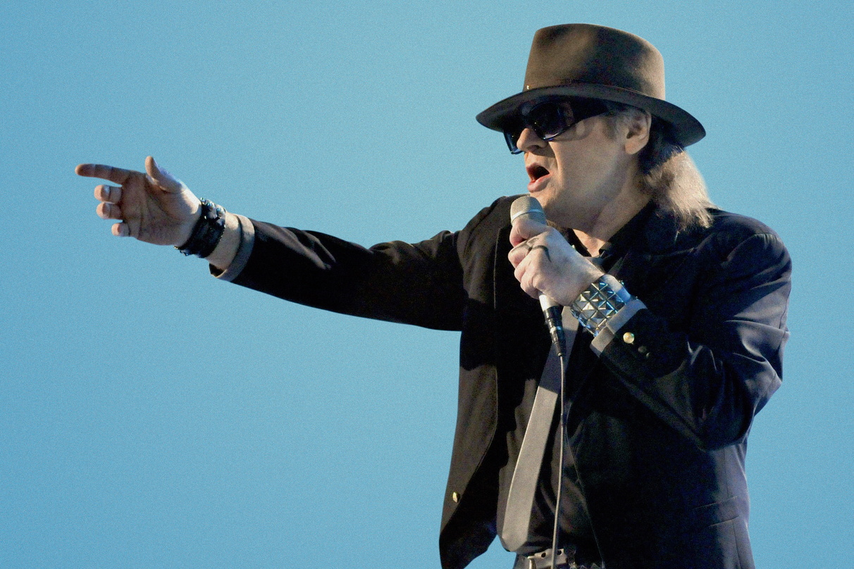 Sagt "hallöchen" in Mannheim: Udo Lindenberg