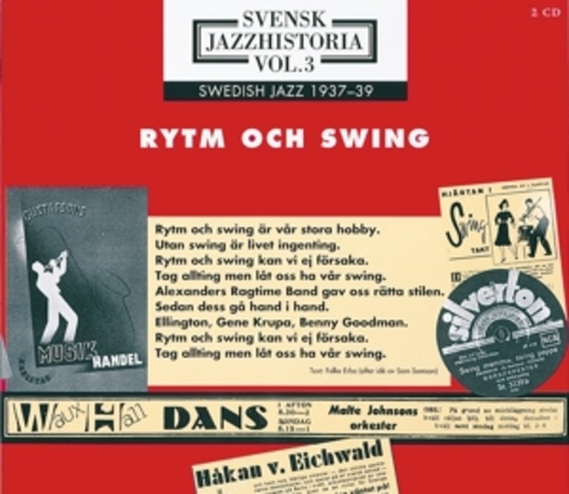 Diverse – Rhythm Och Swing - Swedish Jazz (1937-1939)