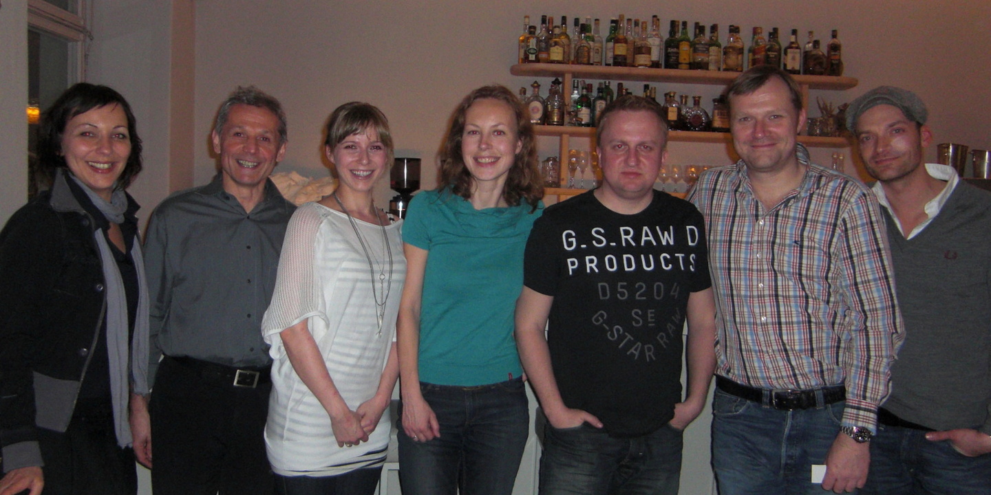 Neue Partner (v.l.n.r.): Maren Siegmund (Senior Director Business & Legal Affairs Universal Music Publishing), Rechtsanwalt Eberhard Kromer, Nadine Bader (Silbermond Musikverlag), Katrin K...