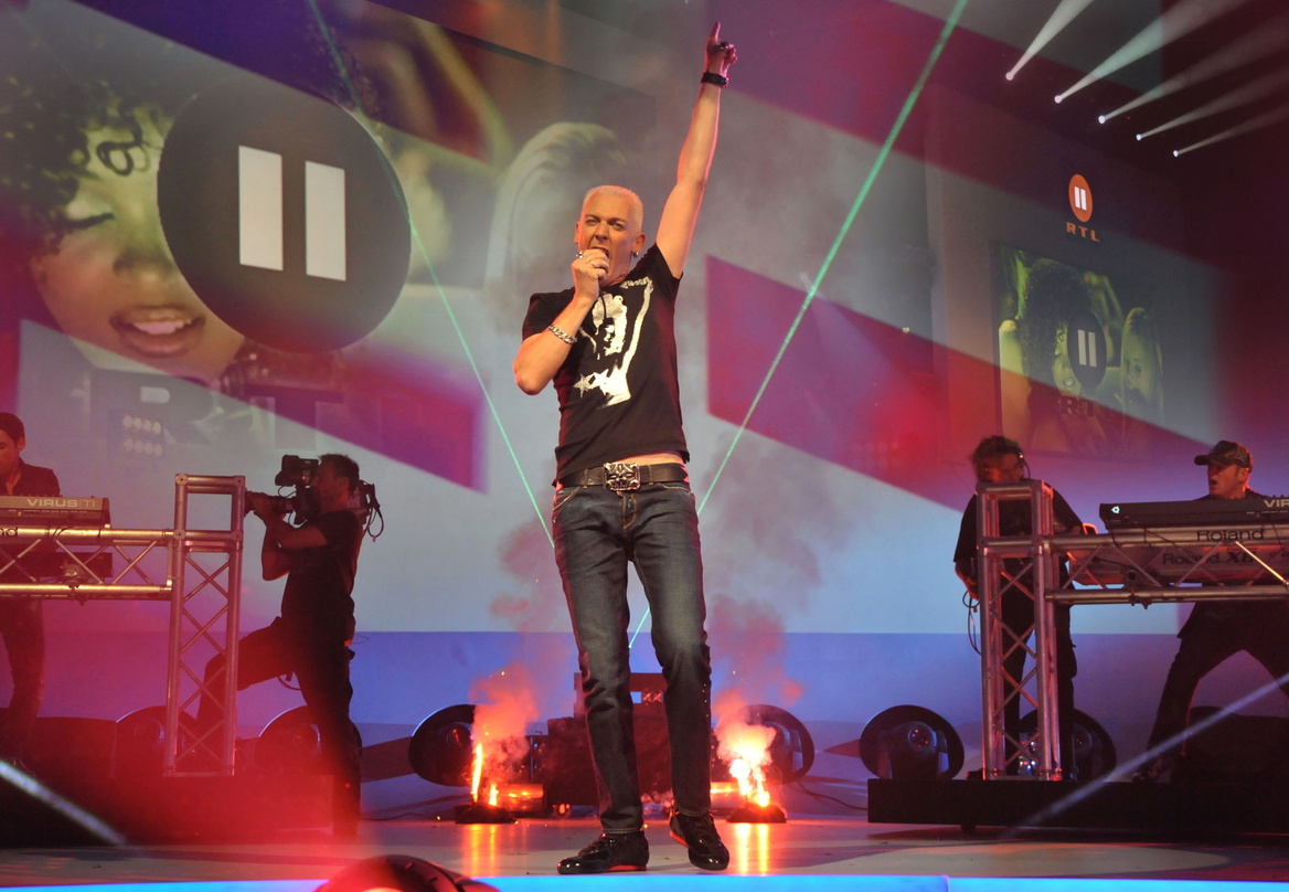 Singen für RTL II: Scooter