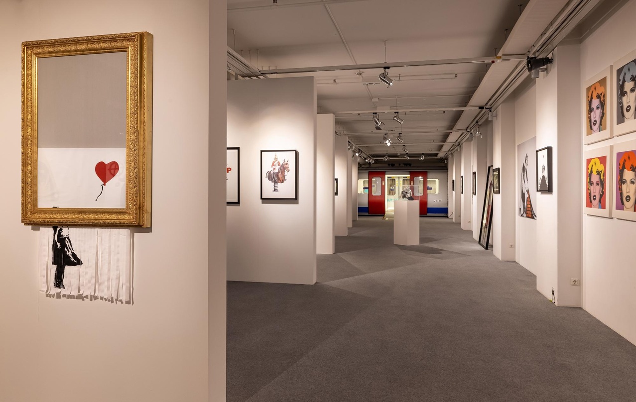 Hat wieder geöffnet: die Ausstellung "The Mystery Of Banksy"