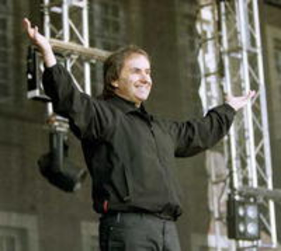 Freut sich auf Deutschland: Chris de Burgh
