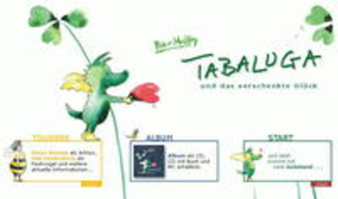 Neu mit Presselounge: Die Tabaluga-Website
