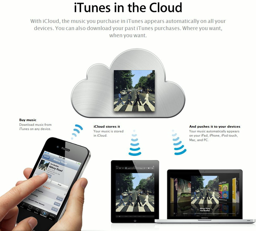 Soll nicht nur US-Kunden vorbehalten sein: Apples iCloud