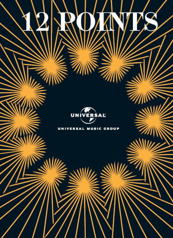 Zahlen spielen eine gewichtige Rolle: 2010 stellt Universal Music die Vertriebstagung unter das Motto "12 Points - Punktlandung für Universal"