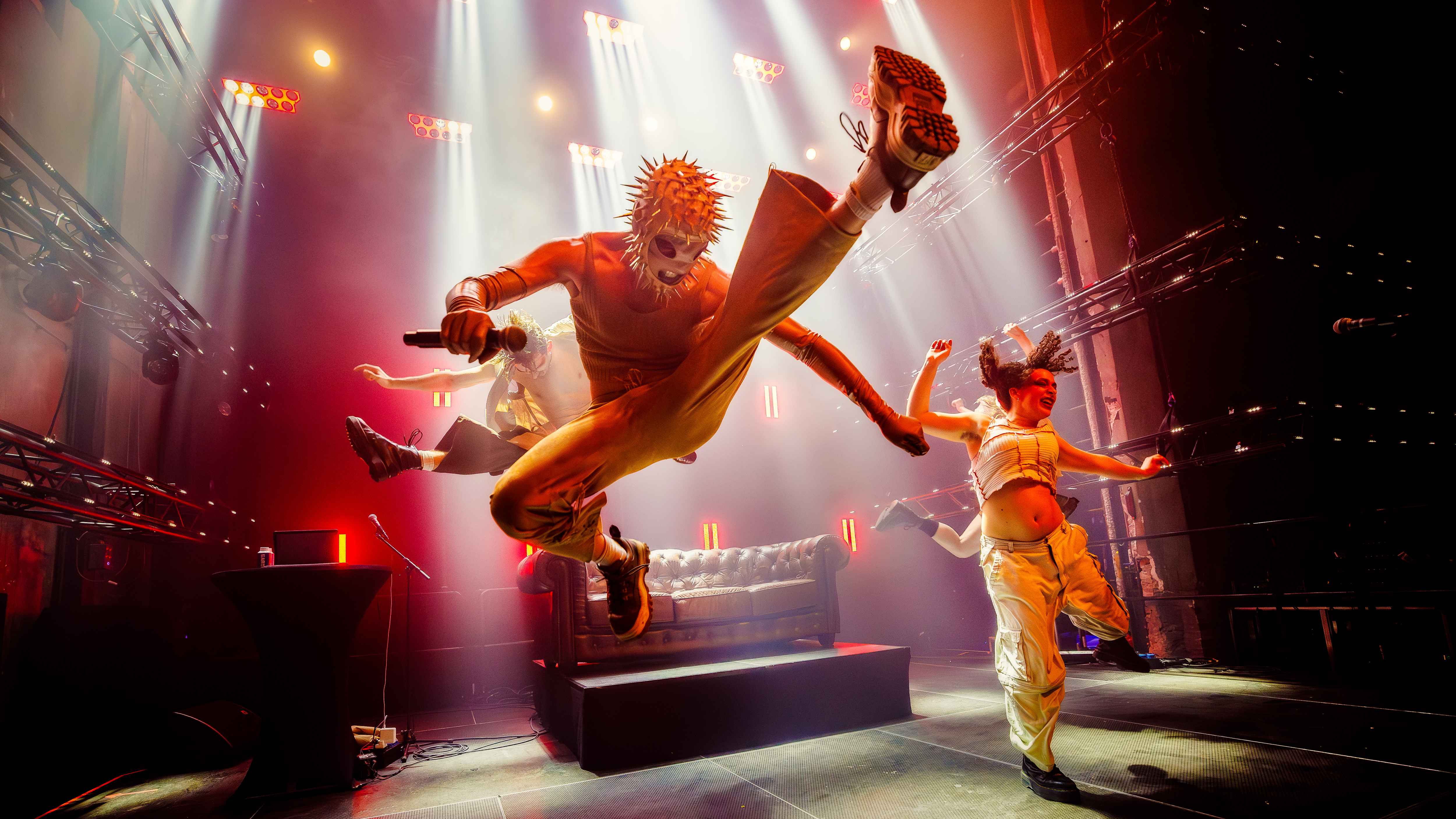 Heizte bei einer vergangenen Ausgabe von ESNS im Grand Theatre ein: der britische Act Lynks.