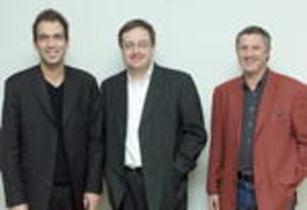 Die Spitze von Universal Switzerland (v.l.n.r.): General Manager Ivo M. Sacchi, President Victor Antippas und Sales Director Jean-Marie Fontana