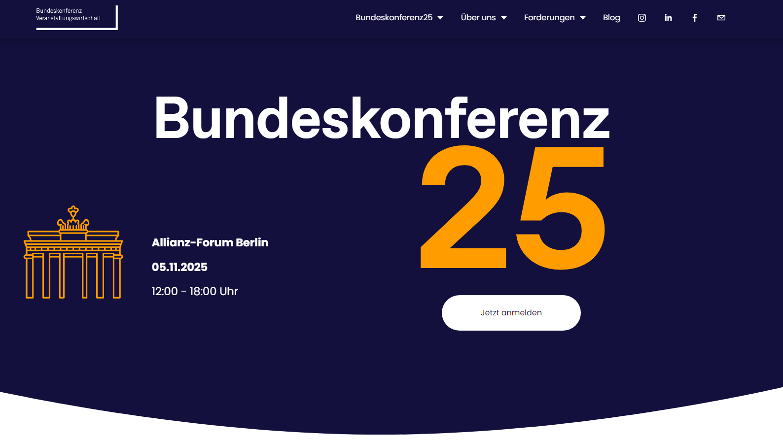 Will politische Akzente setzen: die Bundeskonferenz Veranstaltungswirtschaft.