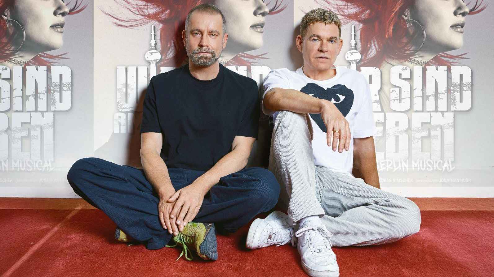 Arbeiten wieder mit Casimir, Kolb und Haerder zusammen: Ulf Leo Sommer (links) und Peter Plate.