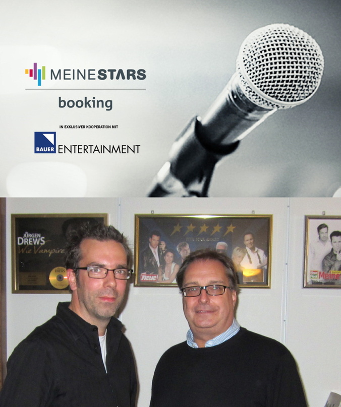 Kümmern sich jetzt um das Live-Geschäft: Stefan Lohmann (links) und Jörg Mandt