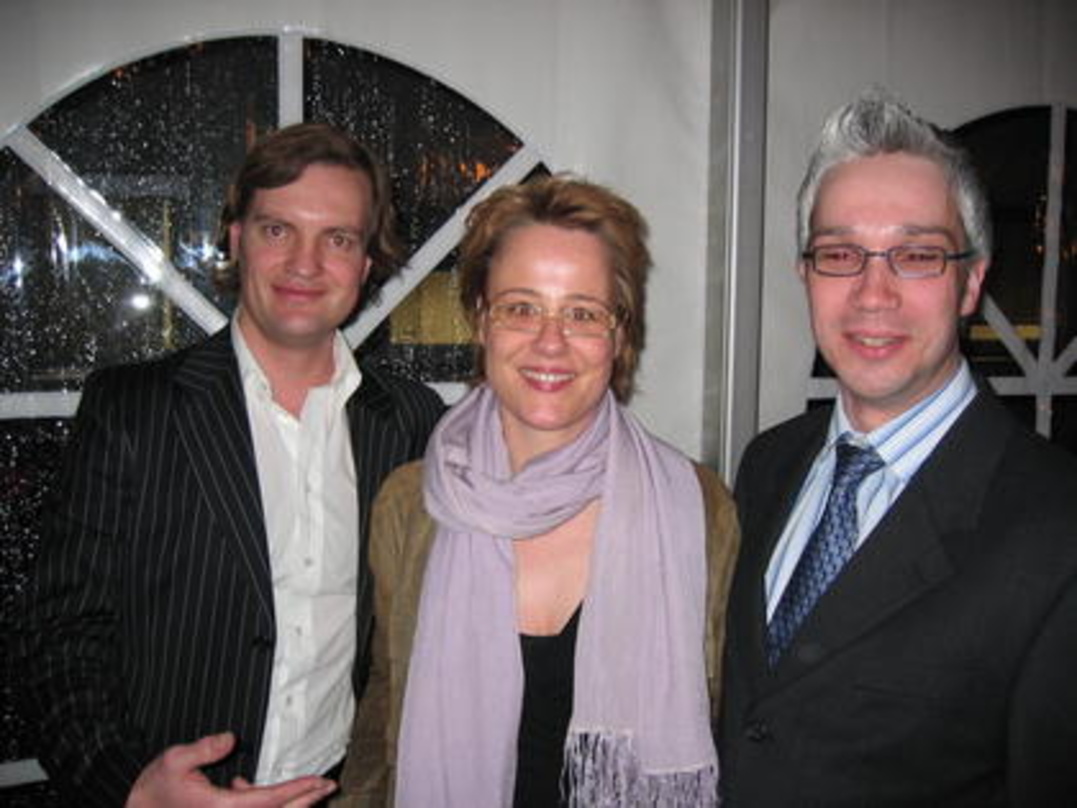 Trugen zum Erfolg der Sendung bei (v.l.n.r.): Michael Frohoff (Geschäftsführer Kruger Media), Maren Borchers (Geschäftsführerin For Artists) und ZDF-Redakteur Tobias Feilen